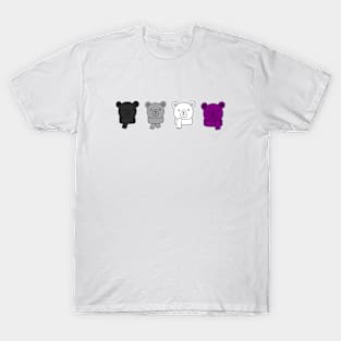 Asexual Cute Bears T-Shirt